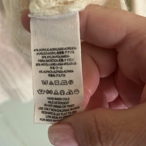 Distressed Free People tunic turtleneck sweater - Picture 3 of 6